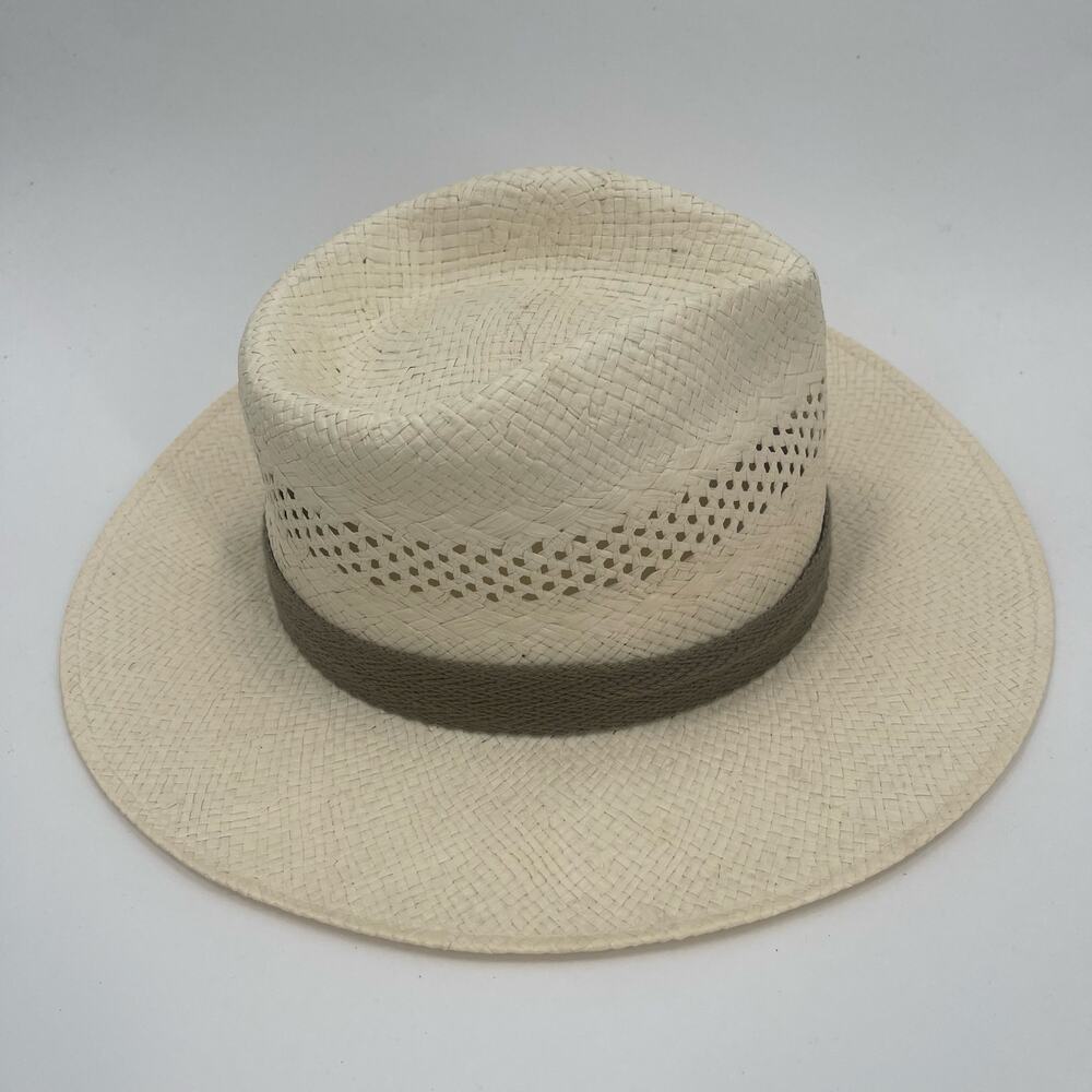 PENDLETON Straw Hat Medium Panama Style Vintage M… - image 7